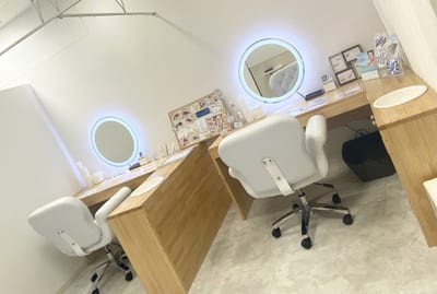 Eyelash Salon Blanc～まつげエクステと眉の専門美容室～なゆた浜北店 店内写真 1枚目