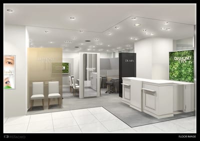 まつげ&眉毛 専門サロン DIAMOND EYES 渋谷マークシティ店 店内写真 4枚目