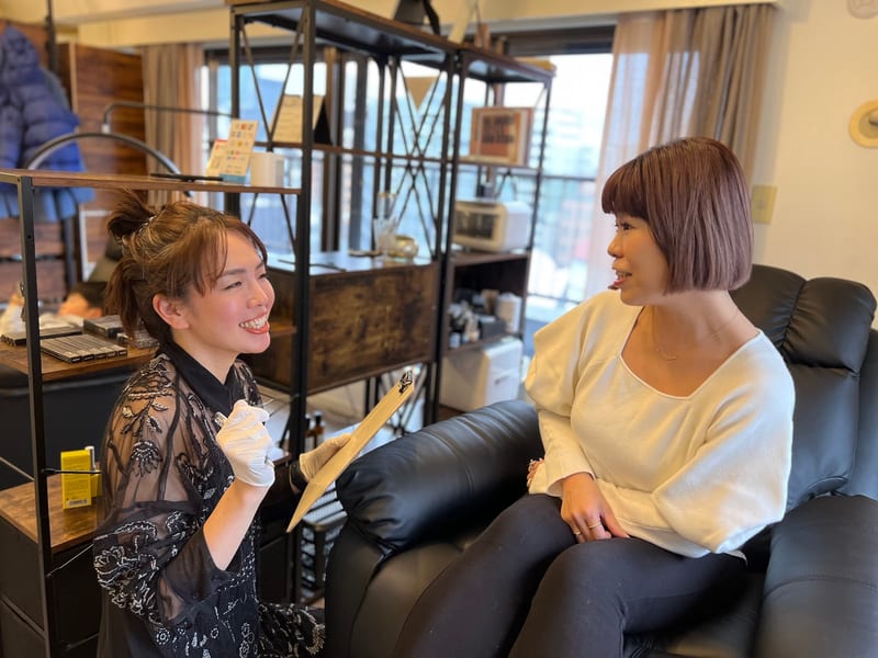eyelash salon NOBLE 新宿御苑前の店内写真2