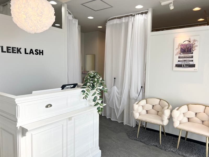 FLEEK LASH高崎の店内写真2