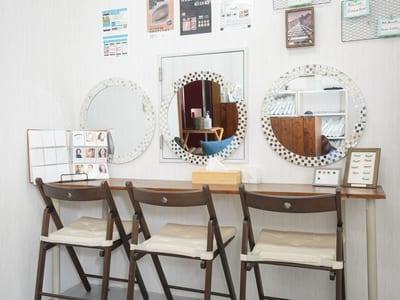 eyelash&eyebrow studio Leanalu 横浜店 フラットラッシュ・まつげパーマ・アイブロウ 店内写真 1枚目