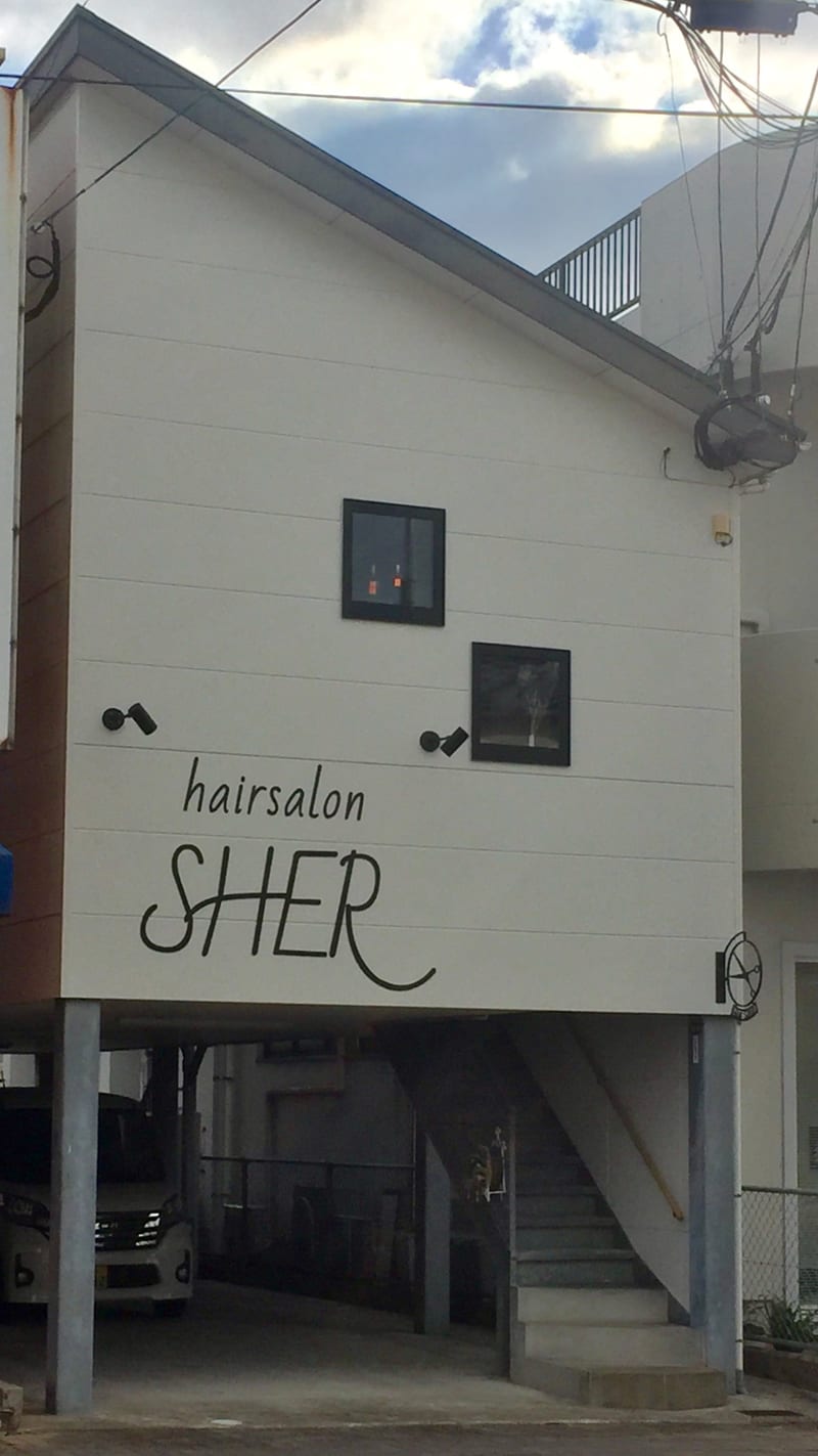 hair salon SHER（長崎）のメンズ眉毛サロン