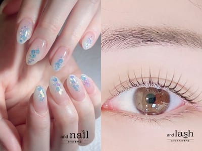 and lash / and nail 本郷三丁目駅前店 店内写真 1枚目
