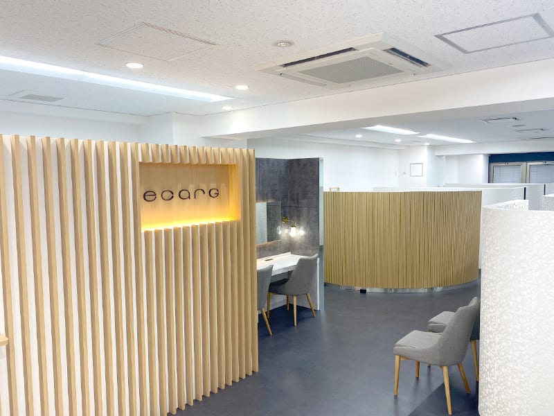 眉毛・まつ毛パーマ専門サロン エサージュ横浜店の店内写真3