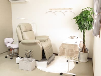 PRIVATE SALON Elle 痩身/ハーブピーリング/まつ毛パーマ/アイブロウ/光脱毛 店内写真 1枚目