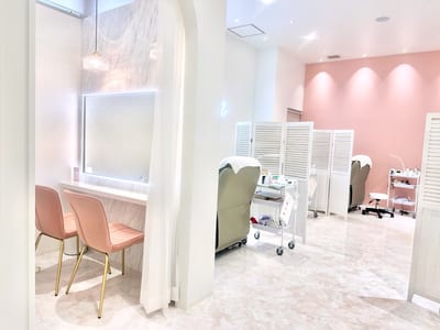 eclala eyelash salon 名駅店 店内写真 2枚目