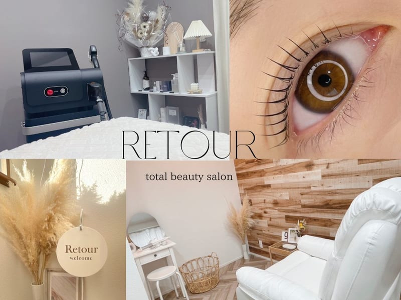 beauty salon Retour(本厚木)のメンズ眉毛サロン