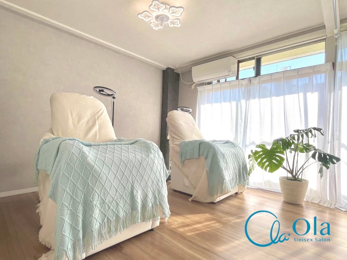Ola Unisex Salon天文館店(鹿児島)のメンズ眉毛サロン店内写真 1枚目