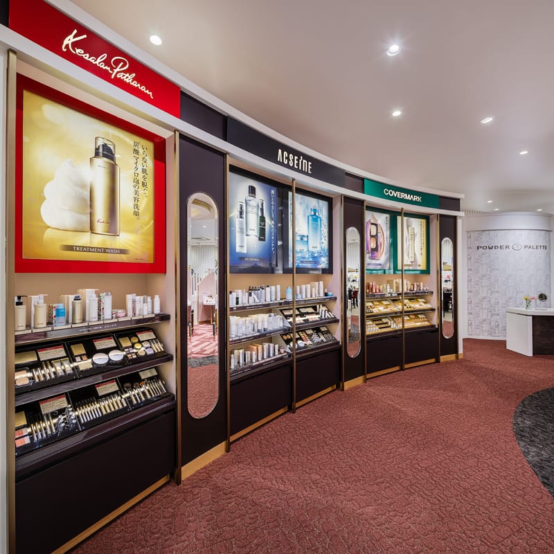 アイブロウ＆肌磨き専門店 パウダーパレット ミソラタウン掛川店 ピーリングの店内写真2