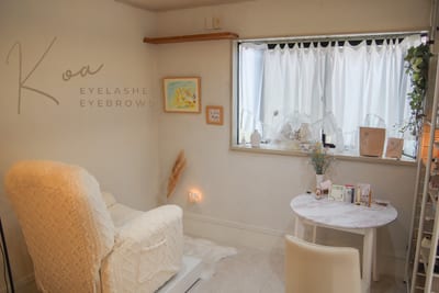 Eyelash salon Koa 店内写真 1枚目