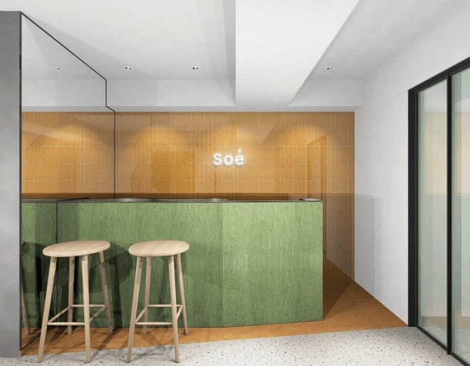 soe by me.rebo 名駅(名古屋)のメンズ眉毛サロン店内写真 1枚目